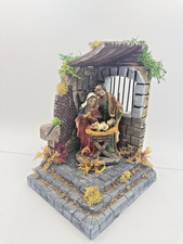 Presepe Artigianale  – Natività con Capanna in Pietra
