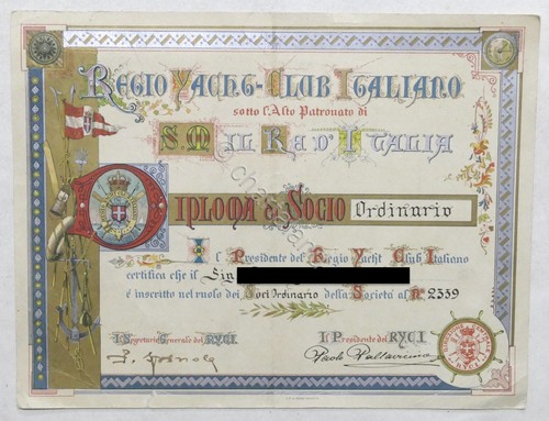 Regio yacht club - club, italiano