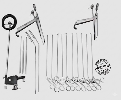 Set laringoscopio piedistallo - set,