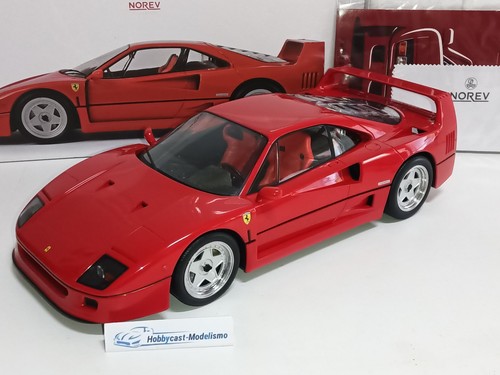 Ferrari f40 1987 red - ferrari, norev