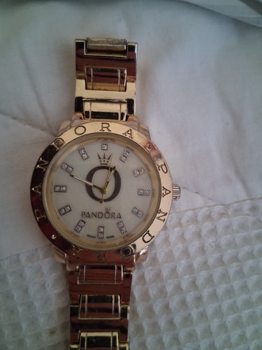 Pandora gold tone analog - pandora,