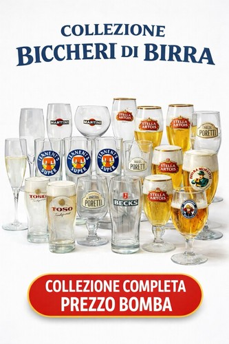 Stock bicchieri originali - , –