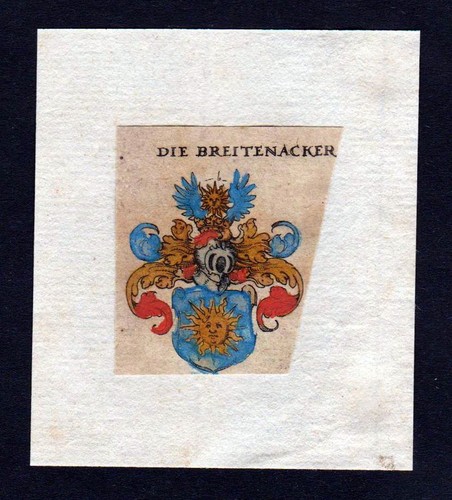 Secolo breitenacker stemma - 17.,