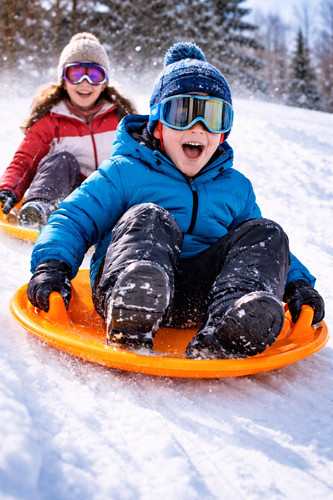 Slitta disco neve - 63, cm