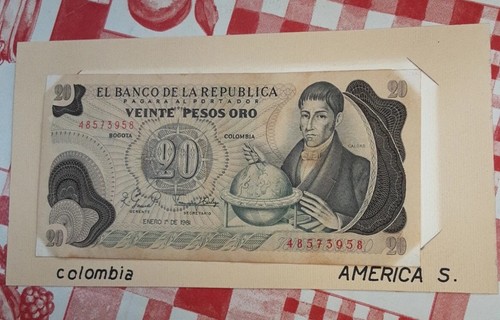 Banconota colombia pesos - 20,