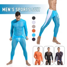 Pantaloni Uomo Maglia Alta