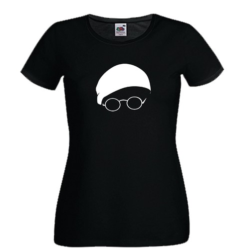 Shirt lucio dalla nera donna - t-shirt,