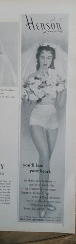 1958 henson mutandine donna - mutandine,