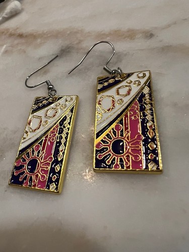 Orecchini hanafuda tengen uzui - hanafuda,