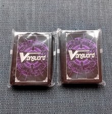 2X - Cardfight Vanguard Purple Stride Logo Promo Sleeves - Sealed