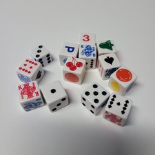 Set Dadi Casino Card Suit