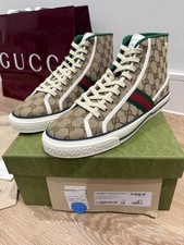 Sneakers alte Gucci uomo GG