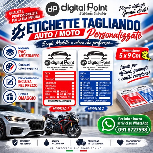 1000 etichette adesive - 1000,
