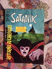 Satanik N.153 Ritorno Ai Carpazi 1970 Con Allegati Gli Adesivi
