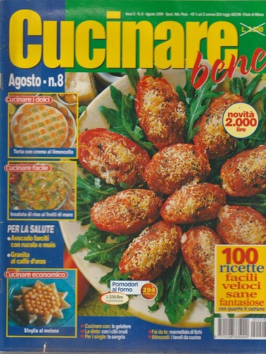 Rivista cucinare bene anno 8 - anno, 3