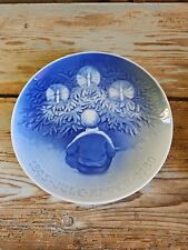 1895 - 1980 Giubileo Porcellana Bing Grondahl Copenhagen Piatto Natale  mapo