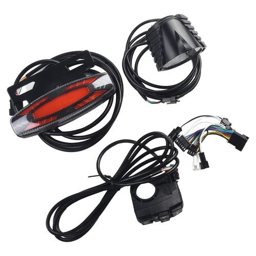 36v 48v ebike fanale - coda, luci