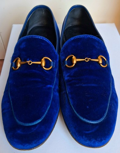 Gucci brixton blue velvet - gucci,