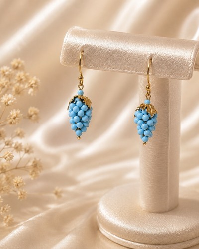 Orecchini turchese argento 925 - orecchini,