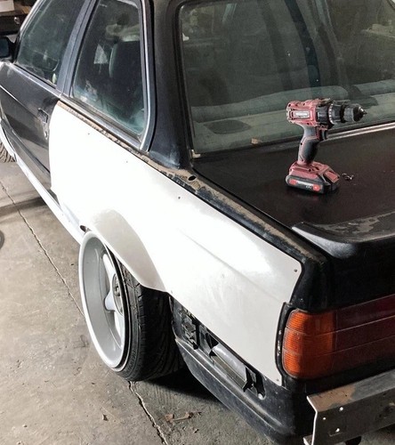 Bmw e30 archi larghi