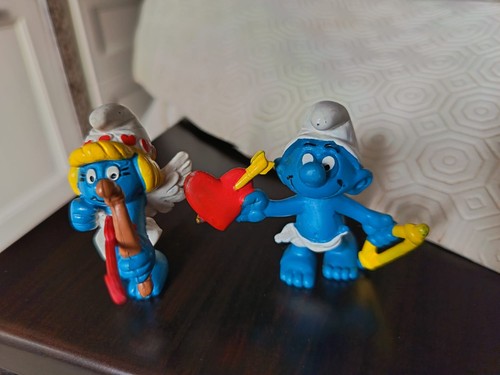Puffi schleich coppia angeli - schleich,