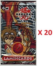 Bakugan Lamincards Lotto 20 Bustine Edibas 2010