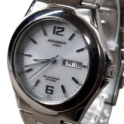 Casio argent arg - argent, solar