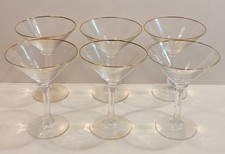 Bicchieri da Cocktail 6 pz in Vetro di Murano firmati Carlo Moretti.