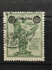 Regno D'italia- 1 Lira Sovrastampata Su 5 Centesimi Del 1921