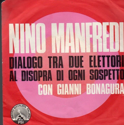 Disco giri nino manfredi - disco,