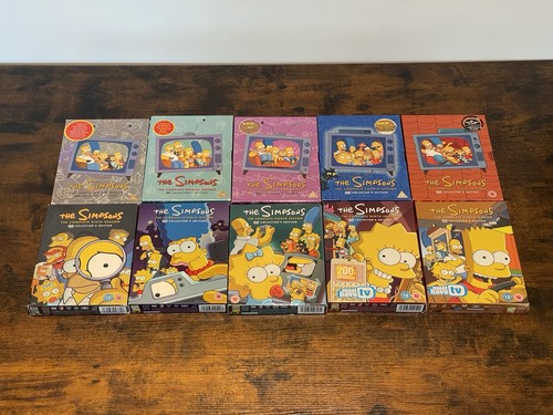 The simpsons dvd boxset bundle - dvd,