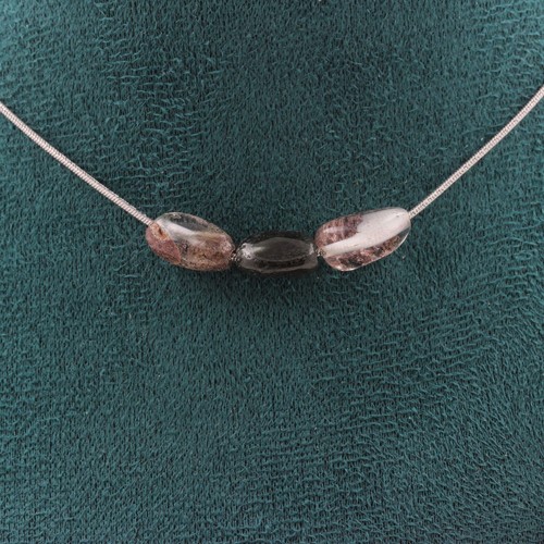Collana perle quarzo - collana, 3