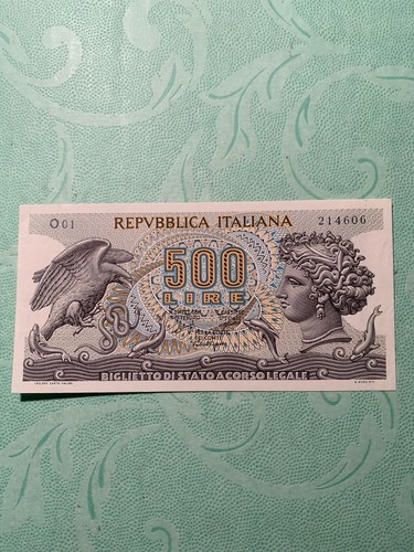 500 lire testa aretusa fds - aretusa,