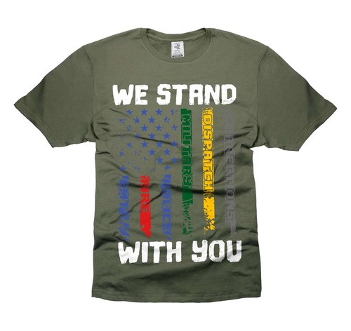 Maglietta stand with you - we,