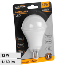 LAMPADINA LED E14 12W BULB A60