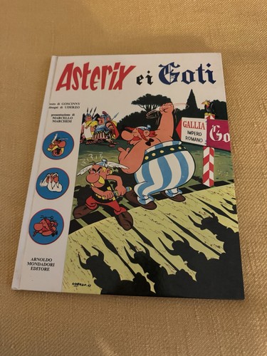 Libro fumetto asterix goti - asterix,