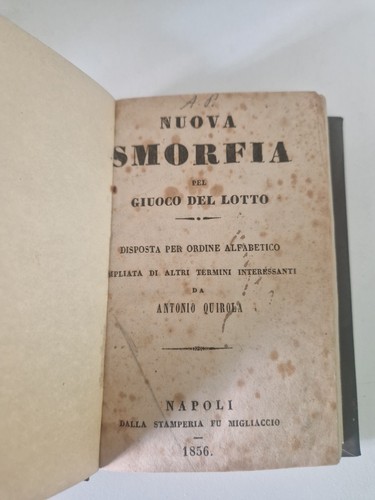 Smorfia vintage - smorfia,