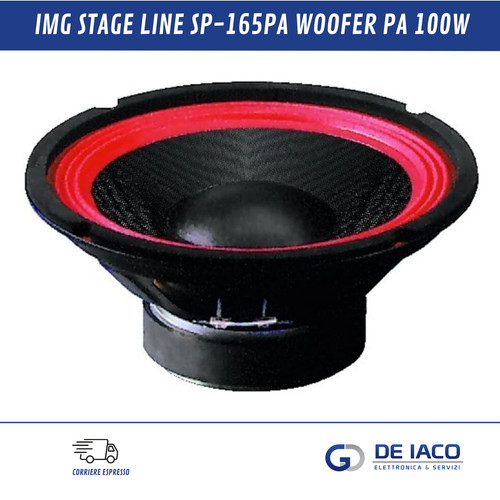 Img stage line 165pa - img, woofer