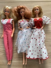 Barbie vintage 1980 - fascio, x3