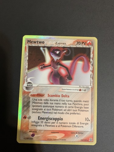 Mewtwo holo ita - mewtwo, 12/113