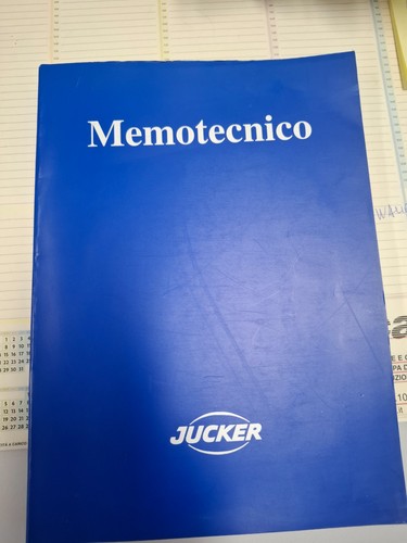 Memotecnico jucker edizione - jucker,