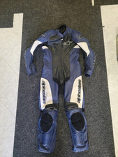Tuta moto Alpinestar Blu taglia 50 