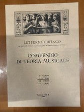 Compendio di teoria musicale -