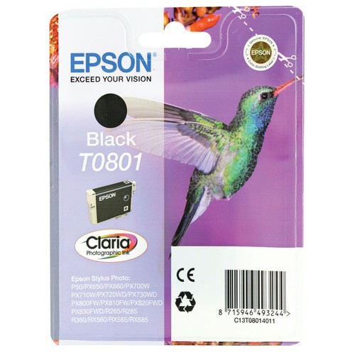 Originale epson t0801 nero - originale,