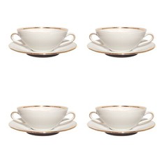 ANTICO SERVIZIO 4 TAZZE BRODO