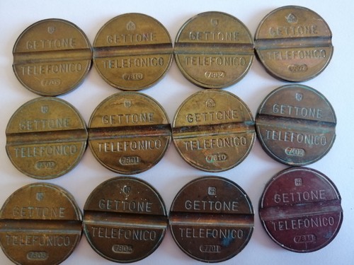 Gettoni telefonici lotto - telefonici,