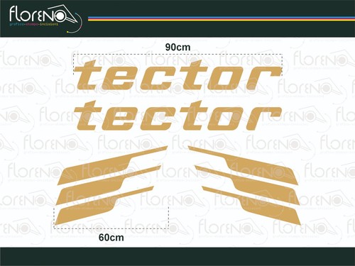 Adesivi tector iveco oro - iveco,