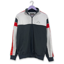 Felpa Kappa Vintage grigia e