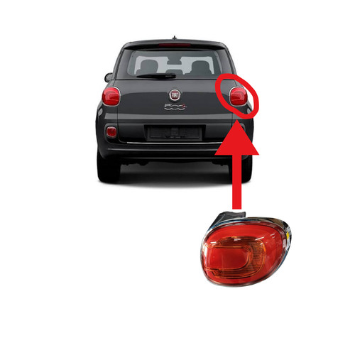 Fiat 500l 2012 2017 - 500l, fanale