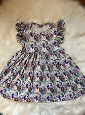 Cat Gabby Flutter Sleeve Dress